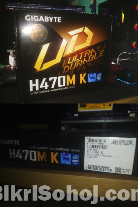 Intel i5-10400 10th gen & Gigabyte H470M K (WARRANTY+BOX))